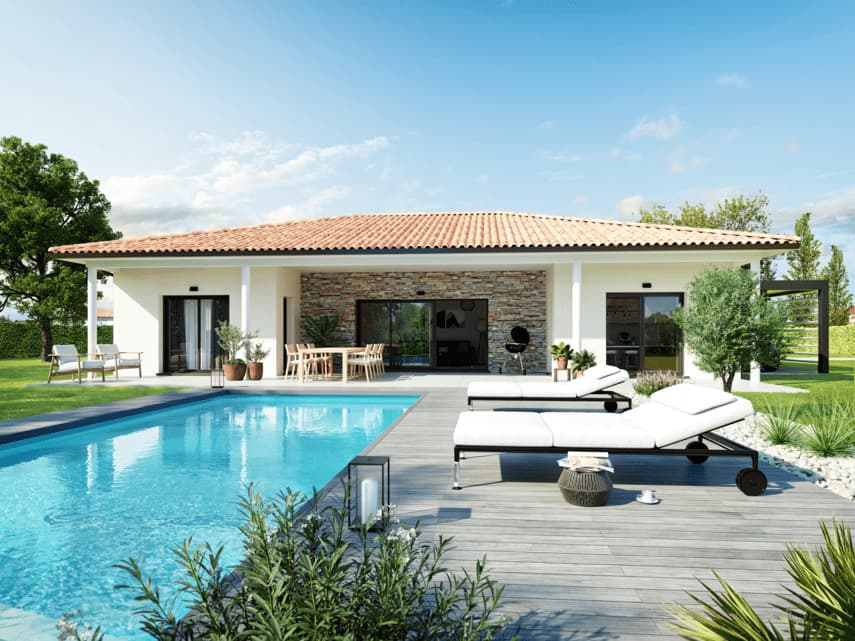 Projet de construction - Maison de 142 m² - Castelmaurou (31180)
