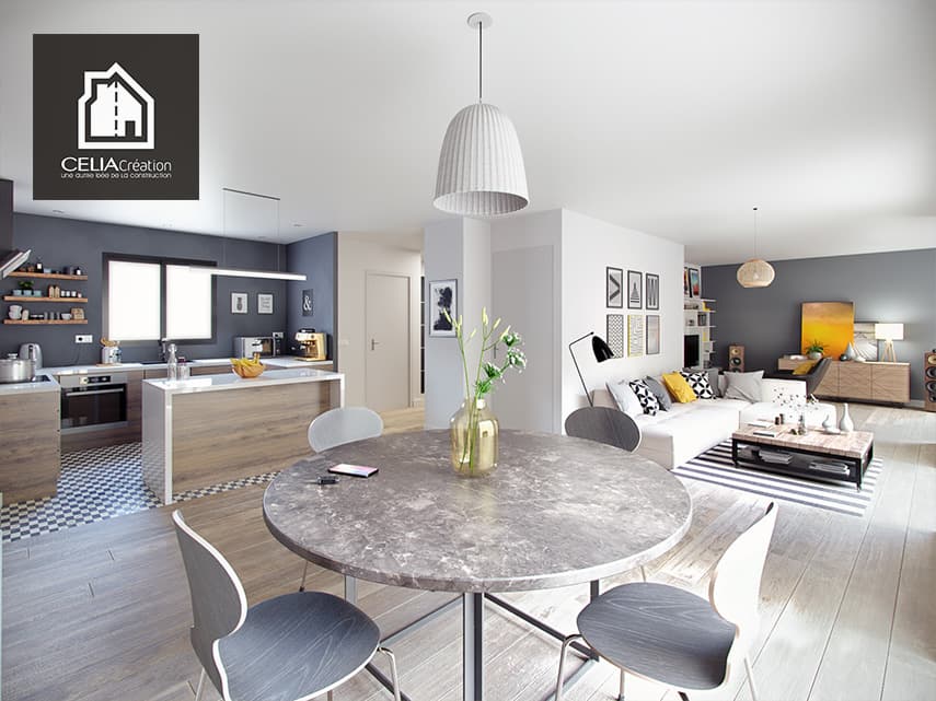 Projet de construction - Maison de 87 m² - Labastide-Saint-Sernin (31620)