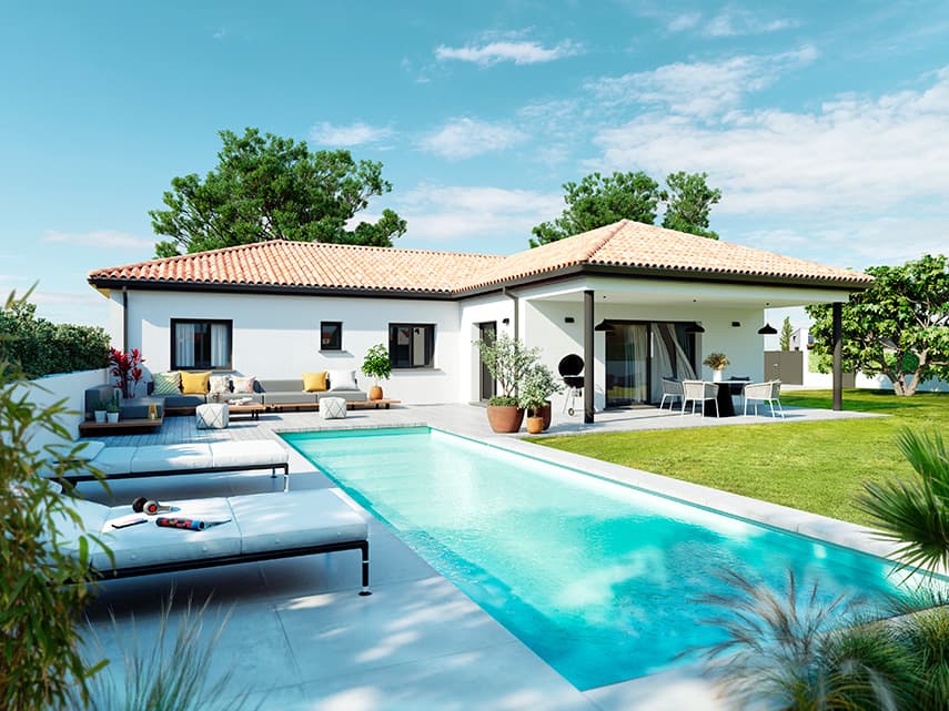 Projet de construction - Maison de 122 m² - Baziège (31450)