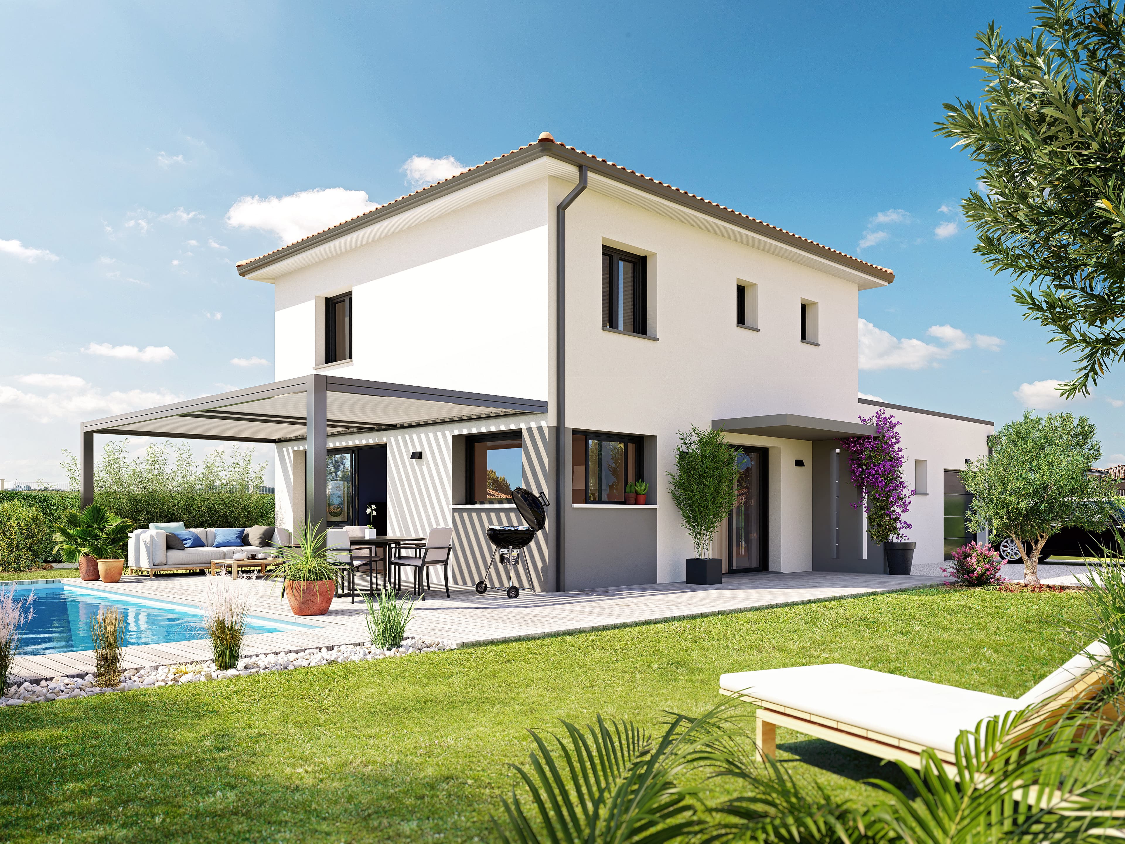 Projet de construction - Maison de 90 m² - Rieumes (31370)