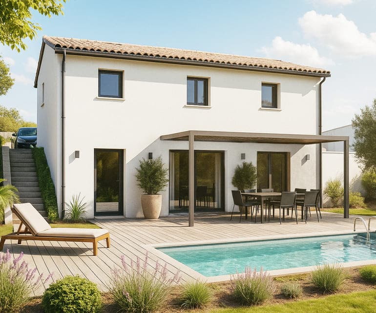 Projet de construction - Maison de 110 m² - Lapeyrouse-Fossat (31180)