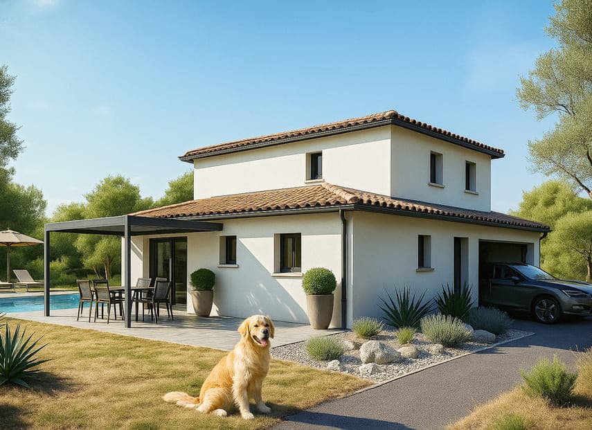 Projet de construction - Maison de 120 m² - Eaunes (31600)