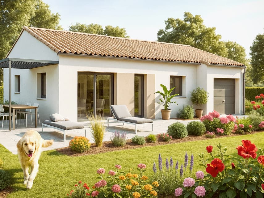 Projet de construction - Maison de 90 m² - Rieumes (31370)