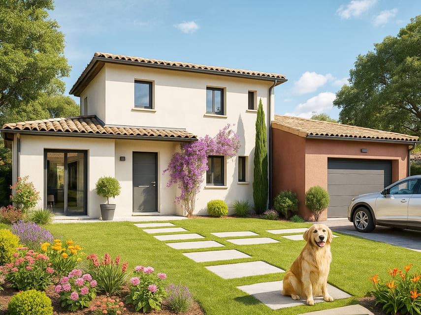 Projet de construction - Maison de 87 m² - Eaunes (31600)